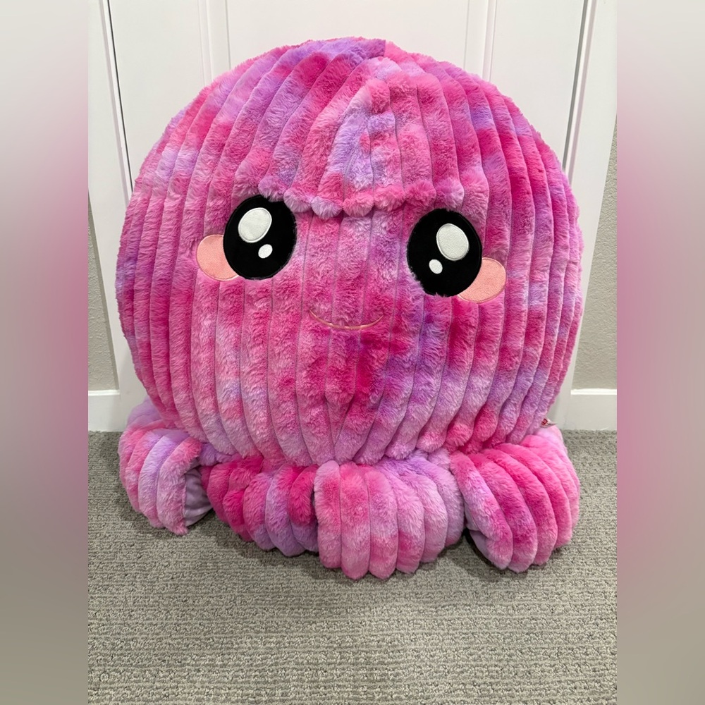 Peek-A-Boo Big Octopus Plush Width 26’ in L 29’ in